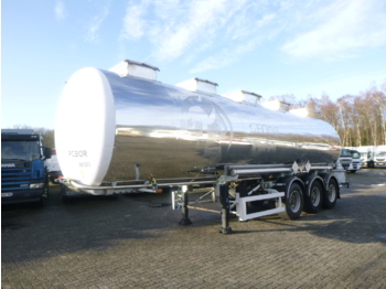 BSLT Chemical tank inox 33 m3 / 1 comp - Полуприколка цистерна