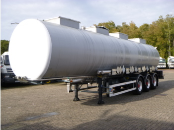 BSLT Chemical tank inox 33 m3 / 4 comp / ADR 01/2019 - Полуприколка цистерна
