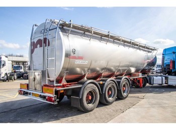 Полуприколка цистерна Burg CITERNE ALIMENTAIRE INOX - 31.000L ( 3 comp.)
