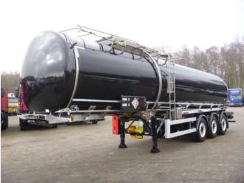 Crossland Bitumen tank inox 33.4 m3 + heating / ADR/GGVS - Полуприколка цистерна