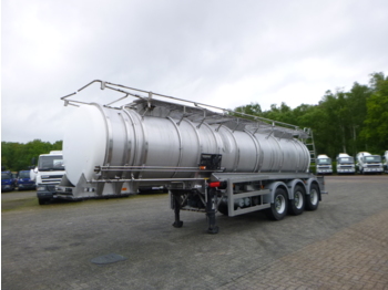 Crossland Chemical tank inox 22.5 m3 / 1 comp / ADR 08/2019 - Полуприколка цистерна