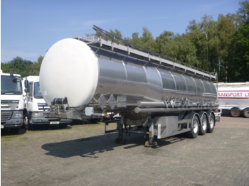 Dijkstra Chemical tank inox 37.5 m3 / 5 comp - Полуприколка цистерна
