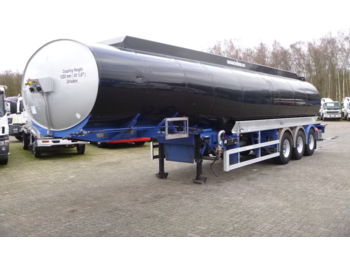 GRW Fuel / heavy oil tank alu 45 m3 / 1 comp + pump - Полуприколка цистерна