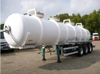 Guhur / Maisonneuve Chemical ACID tank Alu 24.2 m3 / 1 comp - Полуприколка цистерна