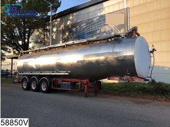 MAISONNEUVE Chemie 45177 liter,  isolated tank, 3 Compartments, Steel suspension - Полуприколка цистерна