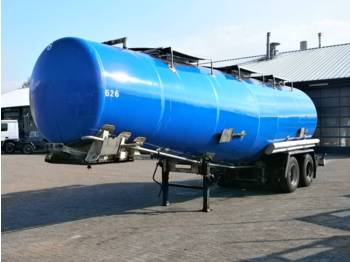 Maisonneuve Chemical tank Inox 31m3 / 3 comp. - Полуприколка цистерна