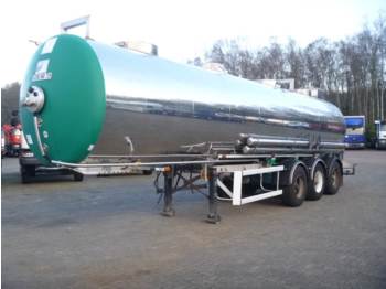 Maisonneuve Chemical tank inox 30 m3 / 1 comp - Полуприколка цистерна