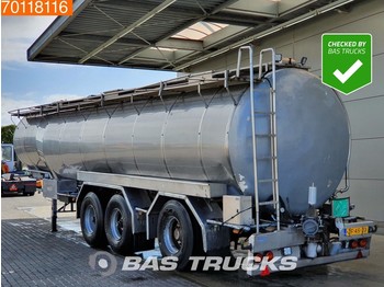 Vocol 35.000 Ltr. Stainless steel + Pump Wassertank RVS INOX - Полуприколка цистерна