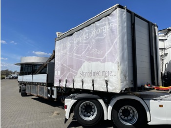 DAPA City trailer with HMF 910 - Полуприколка платформа