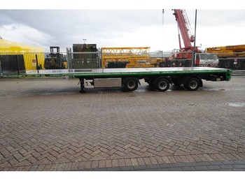 Jumbo 3 AXLE FLATBED TRAILER - Полуприколка платформа