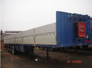 Montenegro with aluminium lateral doors - Полуприколка платформа