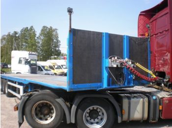 SCHMIDT Lava 20" konttilukoilla - Полуприколка платформа