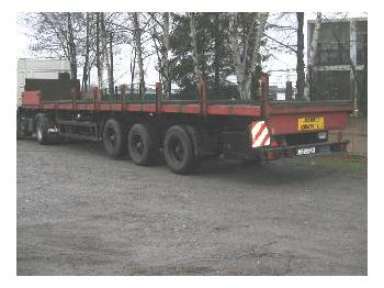 Schmidt 3-Achs-Sattelanhänger - Полуприколка платформа