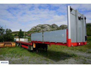  Tyllis Jumbo trailer with driving ramps - Полуприколка платформа