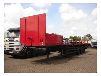 schmidt hagen OPEN MET RONGEN 3-AS - Полуприколка платформа