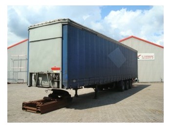 Montenegro schuifzeil - hefdak - Полуприколка со церада