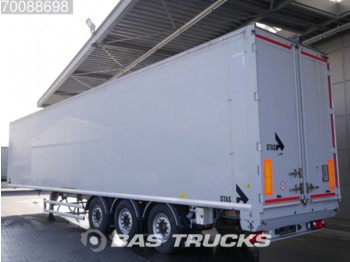 Stas 91m3 Liftachse Walking Floor Cargo Floor Alu Trailer S300ZX - Полуприколка со церада