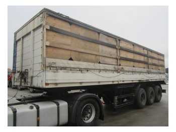 schmidt hagen STEEL SUSPENSION/ ALU SIDE BORDS - Полуприколка со церада