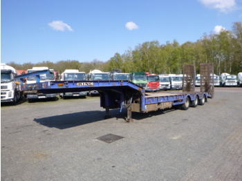King 3-axle semi-lowbed trailer 9 m / 32 t + ramps - Полуприколка за низок утовар