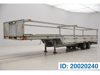 Titan Low bed trailer - Полуприколка за низок утовар