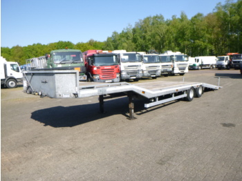 Veldhuizen Semi-lowbed trailer (light commercial) 10 m + winch + ramp - Полуприколка за низок утовар