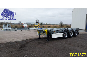 Транспортер на контејнер/ Полуприколка со променливо тело Renders EURO 820 Container Transport: слика 1