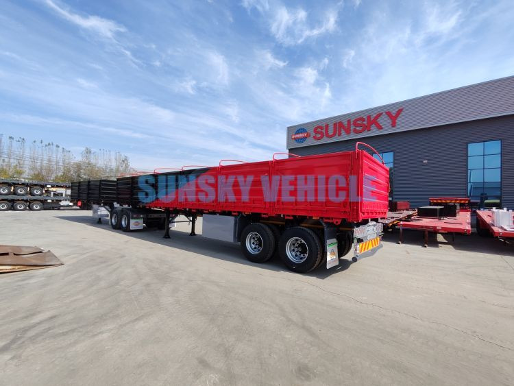 Нов Полуприколка платформа за транспорт на храна SUNSKY Interlink Semi Trailer: слика 3
