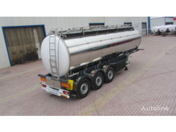 Нов Полуприколка цистерна за транспорт на гориво Serin Food Staff fuel tank semi trailer: слика 5