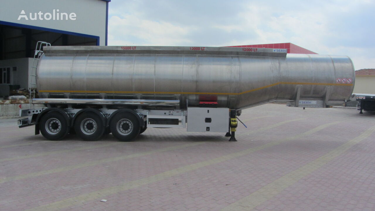 Нов Полуприколка цистерна за транспорт на гориво Serin Food Staff fuel tank semi trailer: слика 12