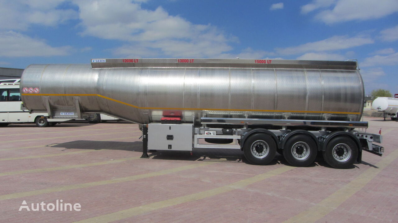 Нов Полуприколка цистерна за транспорт на гориво Serin Food Staff fuel tank semi trailer: слика 8