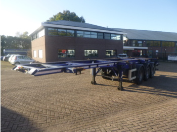 Dennison 3-axle container trailer 20-30-40-45 ft - транспортер на контејнер/ полуприколка со променливо тело