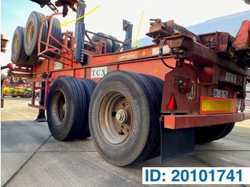 Транспортер на контејнер/ полуприколка со променливо тело Fruehauf Skelet 20 ft