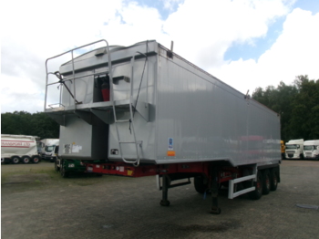 Кипер полуприколка Wilcox Tipper trailer alu 55 m3 + tarpaulin: слика 1