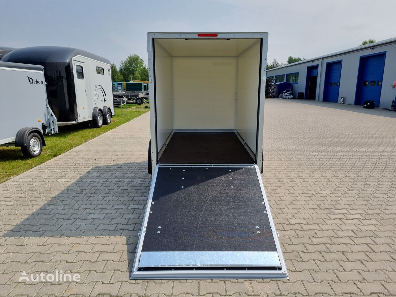 Нов Приколка сандучар Brenderup Cargo CD260UB kontener fourgon box trailer 750 kg GVW ramp: слика 13