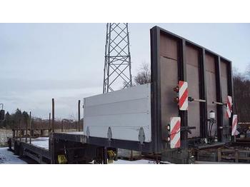 Broshuis 3 akslet Jumbo semitrailer m/6 meter uttrekk  - Приколка