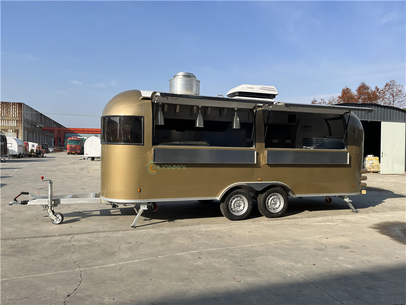 Нов Приколка за продажба на добра COC Airstream Fast Food Truck,Coffee Food Trailers: слика 5