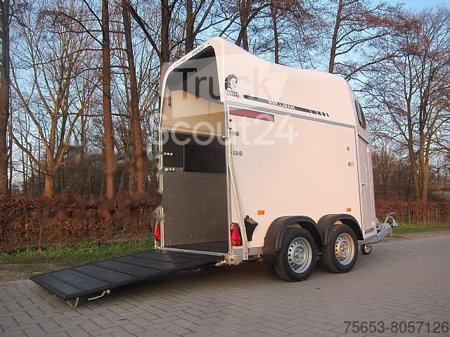 Нов Приколка за добиток Cheval Liberté Gold One Eco Aluboden single horse trailer: слика 2
