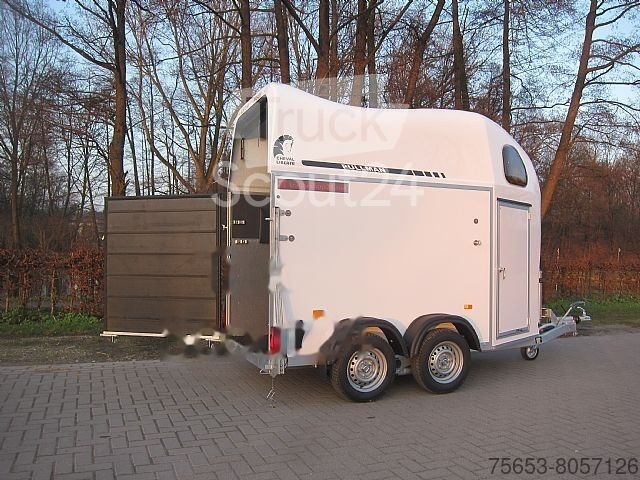 Нов Приколка за добиток Cheval Liberté Gold One Eco Aluboden single horse trailer: слика 3