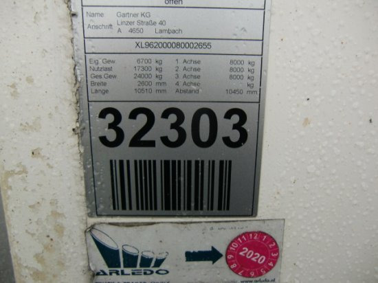 Приколка ладилник Gronewegen RE8-8-8-PC  3-Achs Anhänger: слика 15
