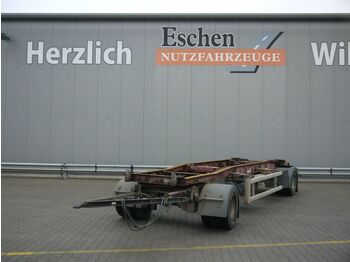 Роло/ Подизач приколка Hüffermann HSA 18.70 Schlitten Container Zwillingsbereifung: слика 1