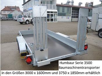 Нов Приколка Humbaur - HS253718 Baumaschinentransporter mit Auffahrbohlen: слика 1