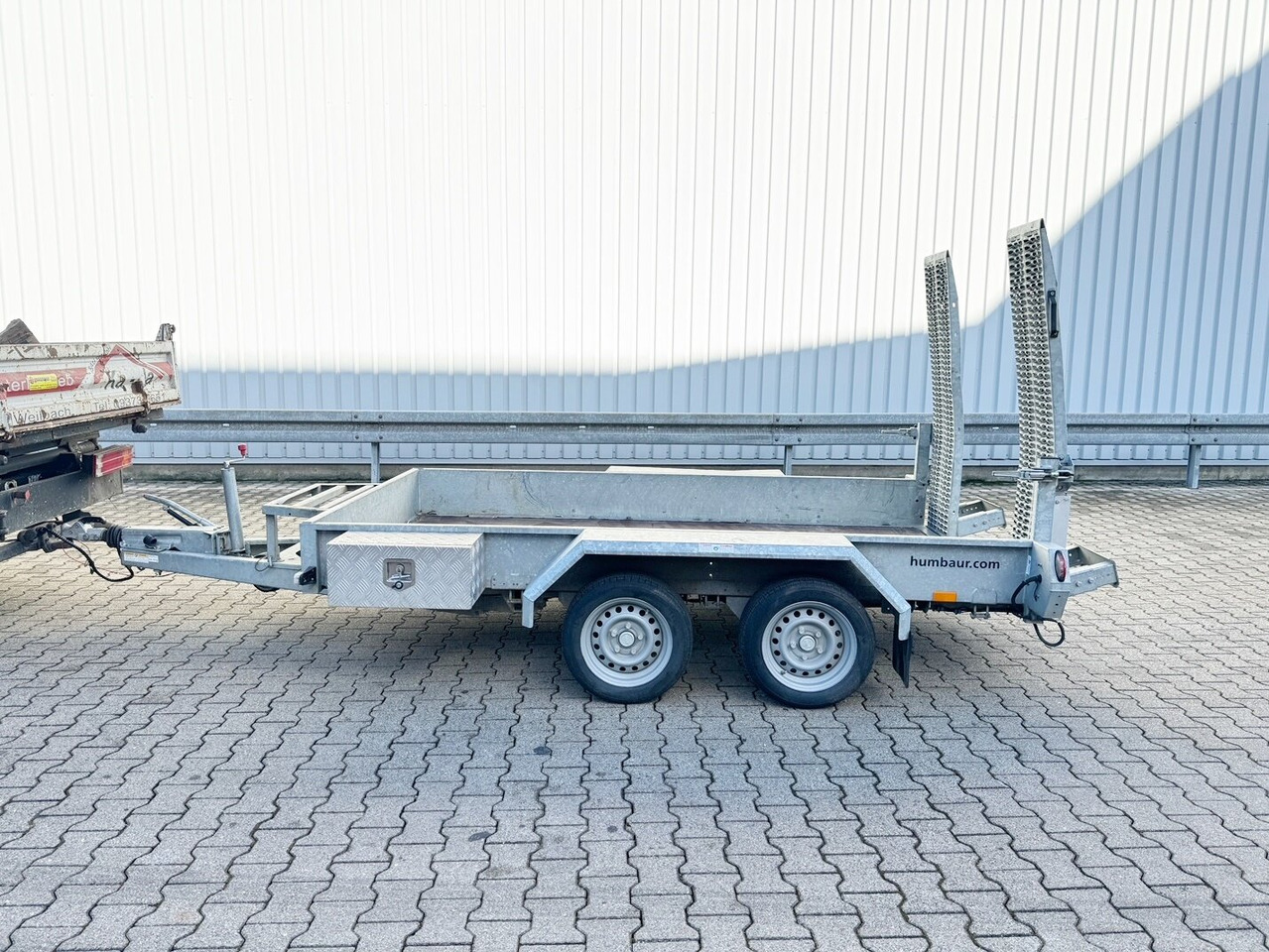 Приколка за низок утовар за транспорт на тешка машини Humbaur HS 353016 HS 353016, Verzinkt: слика 3