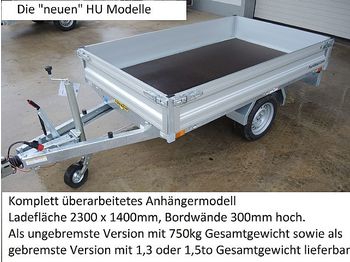 Нов Автомобил приколка Humbaur - HU132314 Hochlader gebremst 1,3to: слика 1