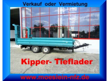 Кипер приколка Obermaier OS2-TZ105S Tandem 3- Seiten Kipper + Tieflader: слика 1