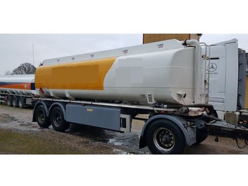 Kässbohrer 27000 Liter Tank Petrol Fuel Diesel ADR - Приколка цистерна
