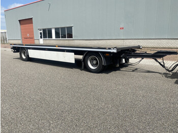 Vogelzang VA-TWL Prachtige Open aanhangwagen met Twist-Locks 40 mm, ABS, 20 Ft. Container, Hardhouten Vloer - Приколка платформа