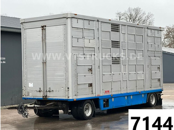Ka-Ba 4.Stock Anhänger Aggregat, Tränke, Hubdach  - Приколка за добиток