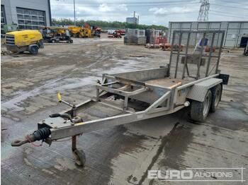  Indespension 2.7 Ton Twin Axle Plant Trailer, Ramp - Приколка за градежни машини
