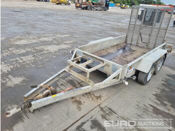  Indespension 2.7 Ton Twin Axle Plant Trailer, Ramp - Приколка за градежни машини