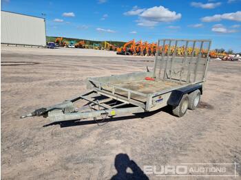  Indespension Twin Axle Plant Trailer, Ramp - Приколка за градежни машини
